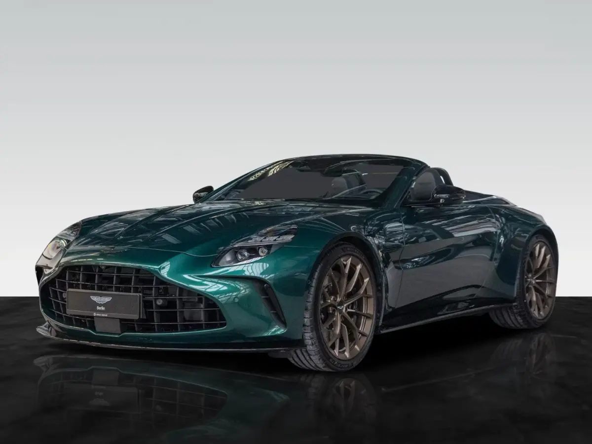 Aston Martin Vantage V8 Spider 2026, interior — Priveo Cars, Europe