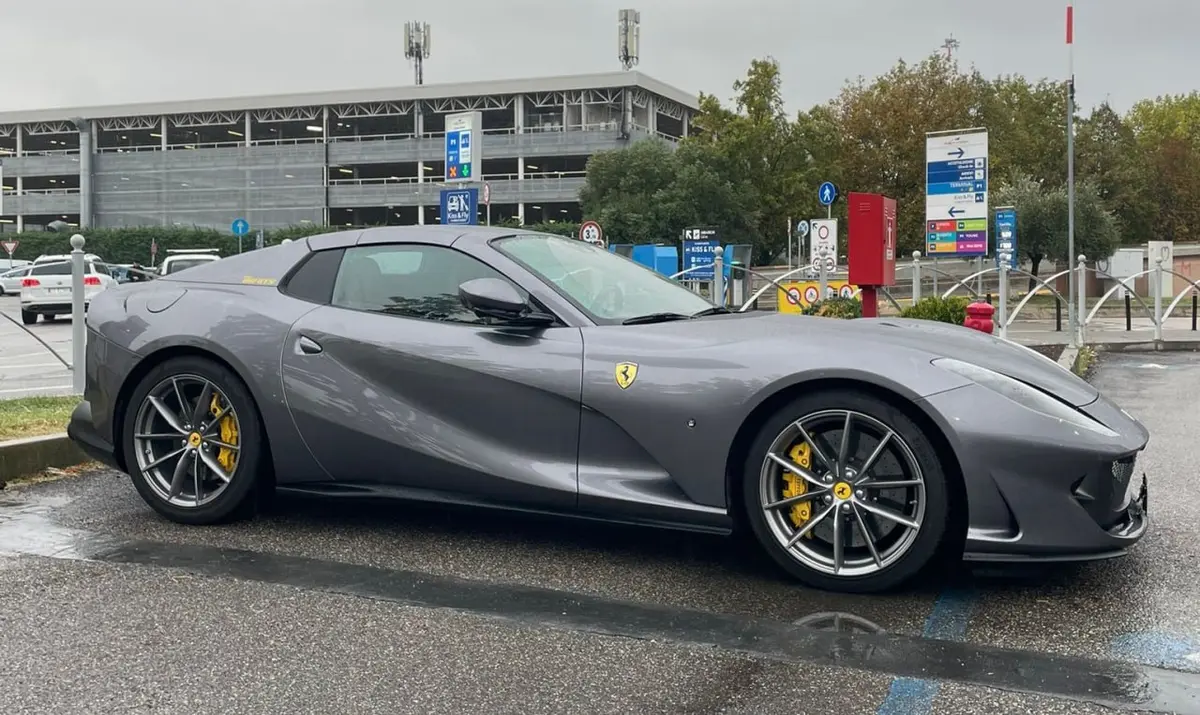 Ferrari 812 GTS 2024, rear view — Priveo Cars, Europe