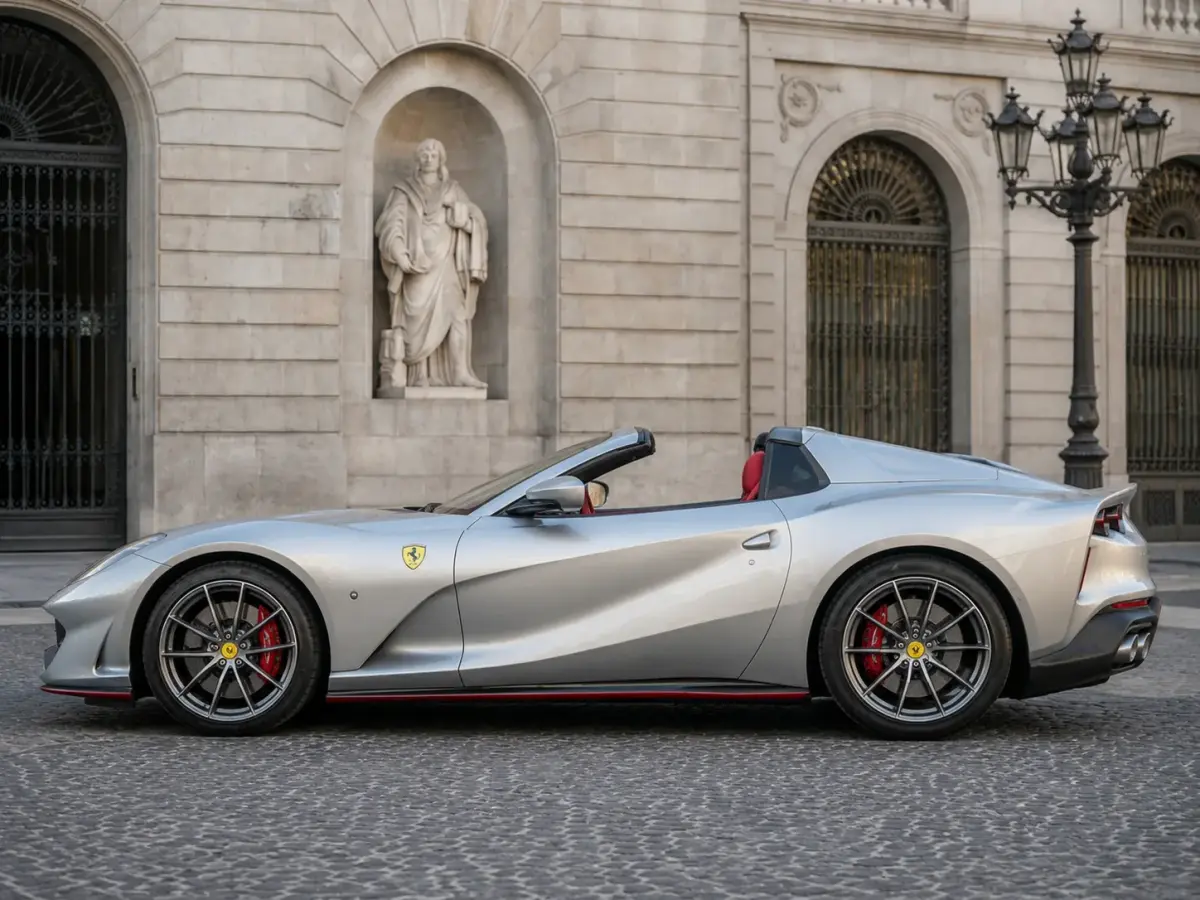 Ferrari 812 GTS 2024, dashboard — Priveo Cars, Europe