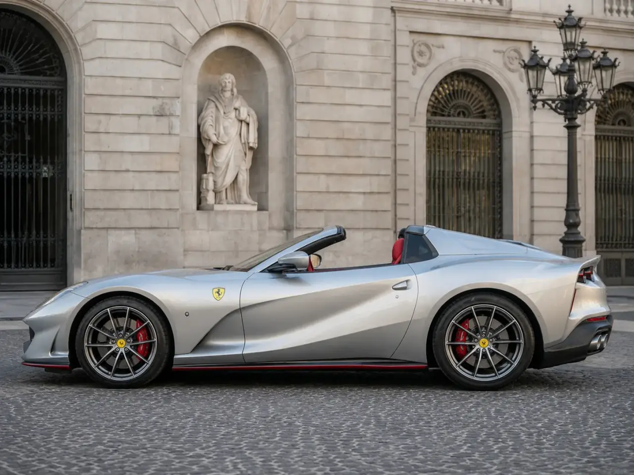 Ferrari 812 GTS 2024, dashboard — Priveo Cars, Europe