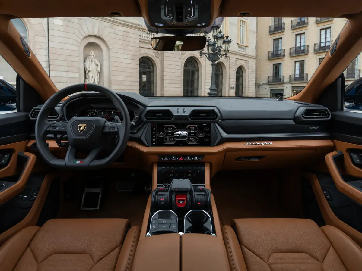 Lamborghini Urus SE 2025, salpicadero — Priveo Cars, Europa