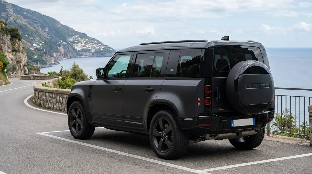 Land Rover Defender 2024, приборная панель — Priveo Cars, Европа