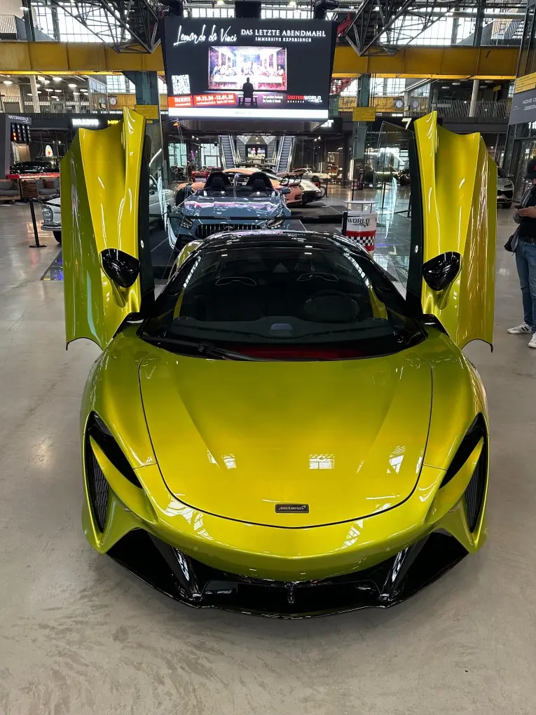 McLaren Artura Spider 2024, rear view — Priveo Cars, Europe