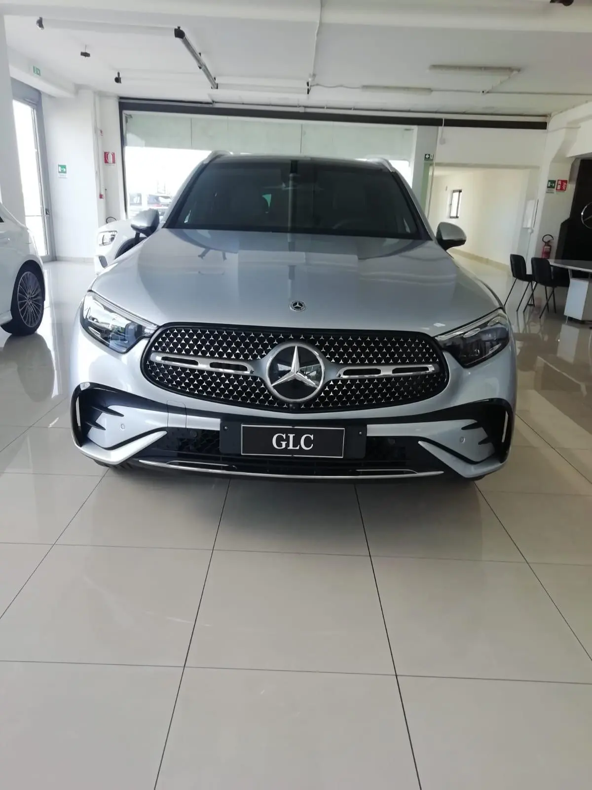 Mercedes Benz GLC 2025, front view — Priveo Cars, Europe