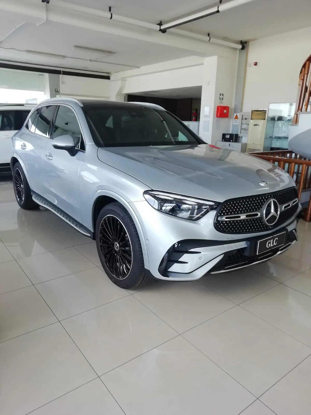 Mercedes Benz GLC 2025, rear view — Priveo Cars, Europe