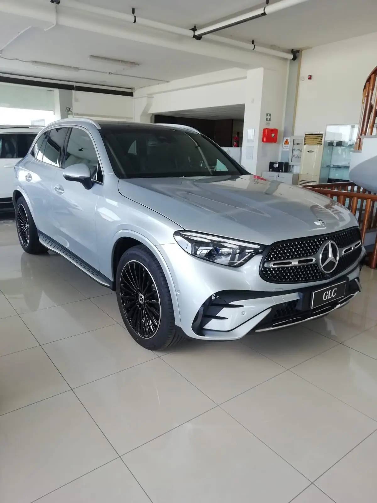 Mercedes Benz GLC 2025, rear view — Priveo Cars, Europe