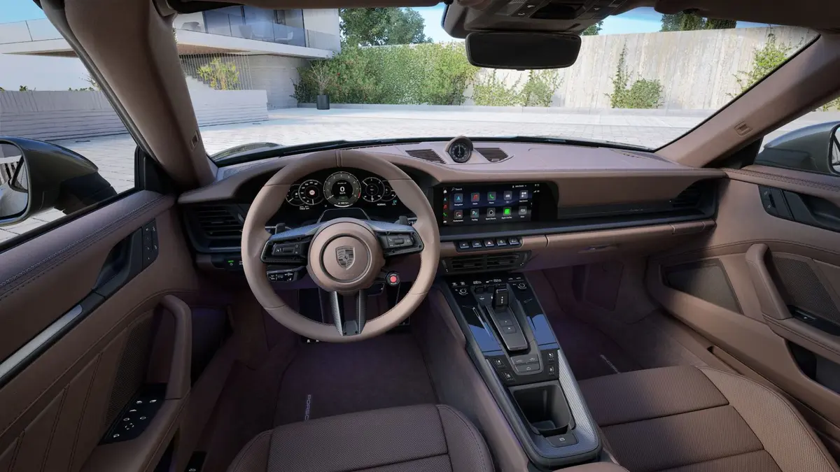 Porsche 911 992 Carrera Turbo S Cabrio 2026, rear view — Priveo Cars, Europe