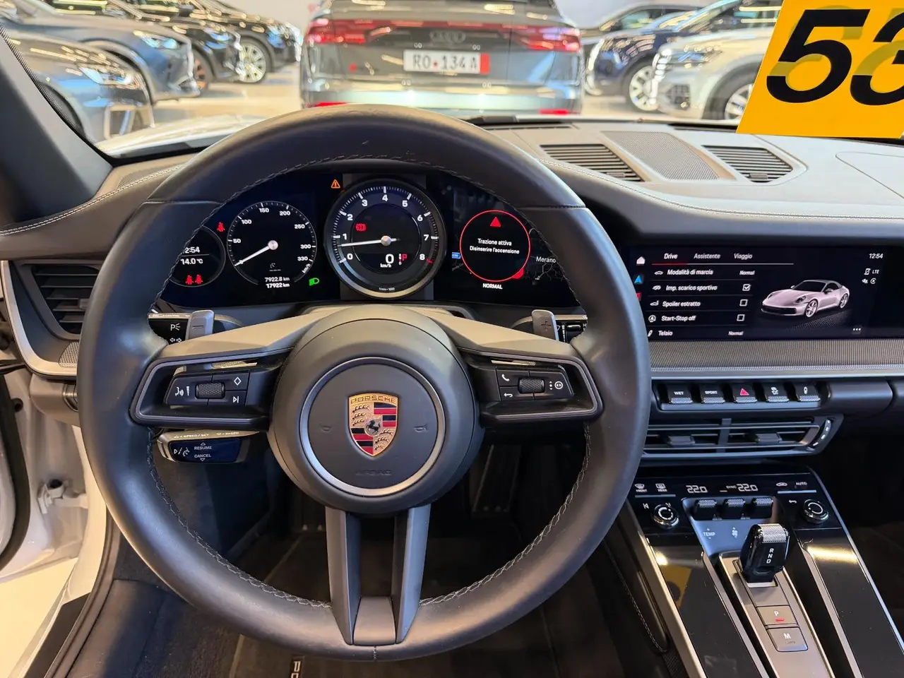 Porsche 911 Carrera S Cabrio (992) 2025, interior — Priveo Cars, Europe