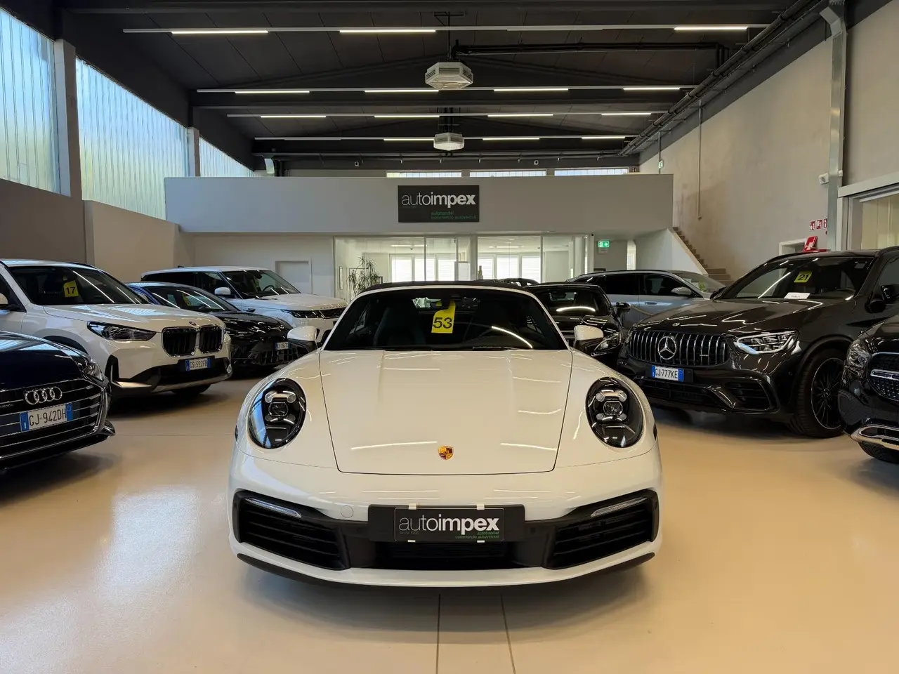 Porsche 911 Carrera S Cabrio (992) 2025, dashboard — Priveo Cars, Europe