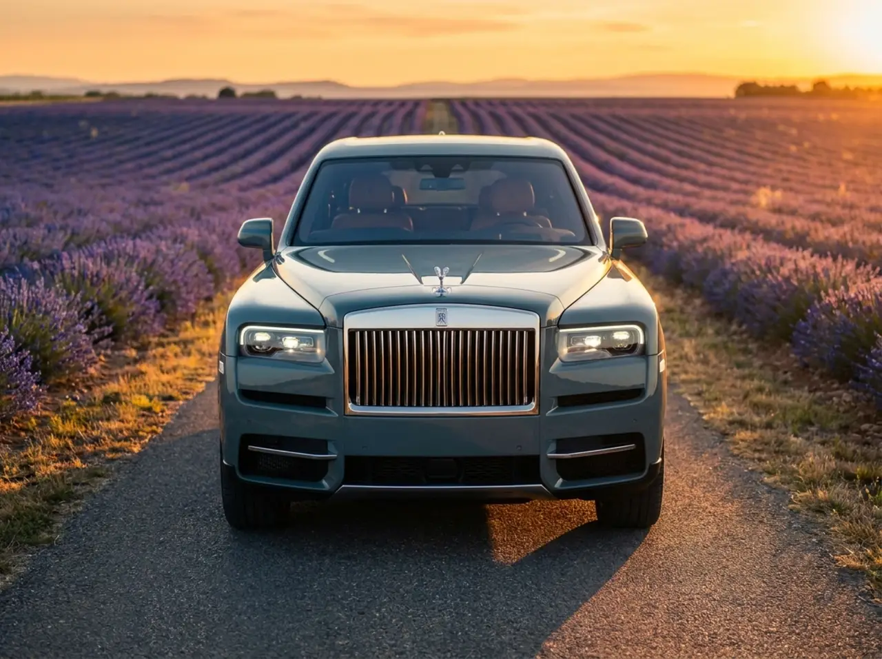 Rolls-Royce Cullinan 2025, vista trasera — Priveo Cars, Europa. El todoterreno perfecto para llegadas discretas a cualquier destino
