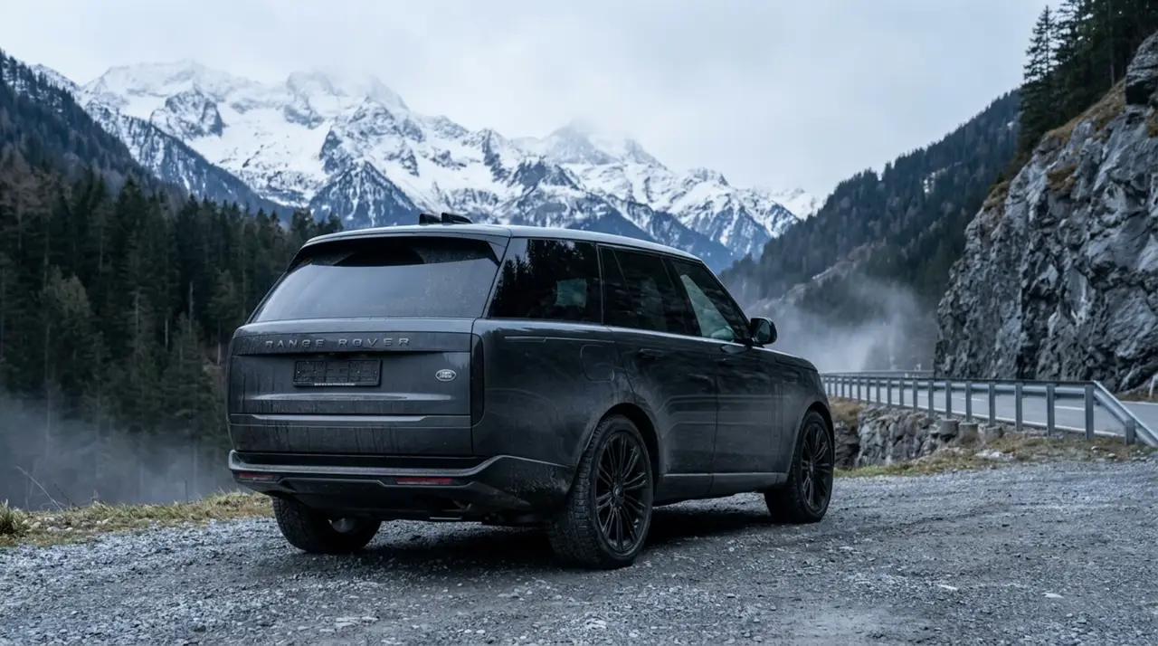 Rover Range Rover Autobiography P530 2026, vista frontale — Priveo Cars, Europa. Rover Range Rover Autobiography P530 2026
