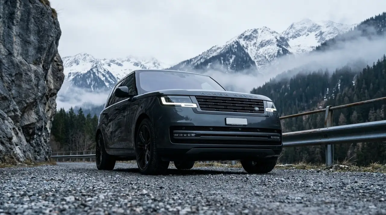 Rover Range Rover Autobiography P530 2026, vista posteriore — Priveo Cars, Europa. Rover Range Rover Autobiography P530 2026