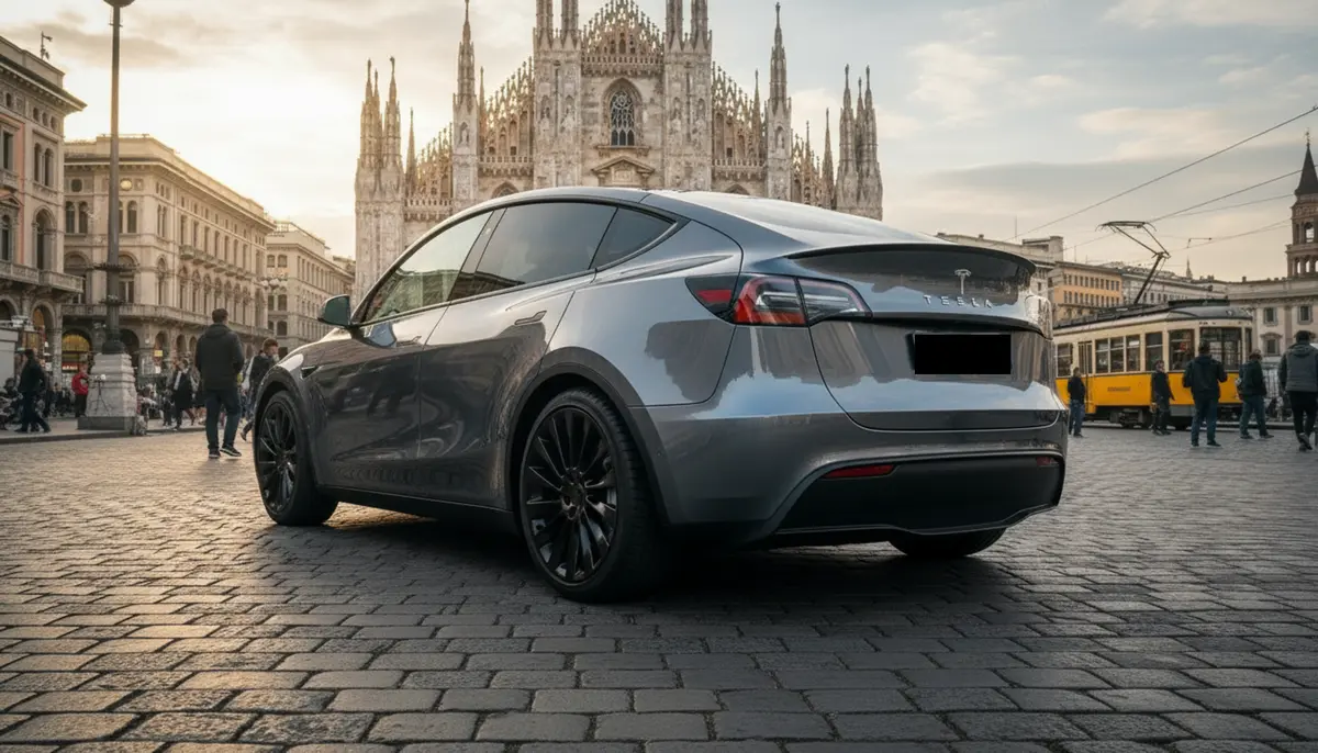 Tesla Model Y Long Range 2023, exterior — Priveo Cars, Europe